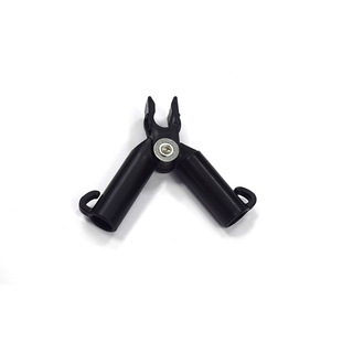 AB fork fittings plastic steel pipe fittings pillar family planting cross universal card connecting pipe