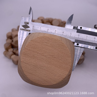 Factory Direct solid wood beech rounded six-sided dice large sieve dice color points board game in stock wholesale