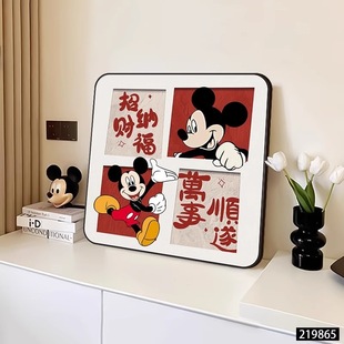 Welcome Home Entrance Key Storage Decorative Creative Cute Paper Bag Living Room Desktop Decoration Home Gift