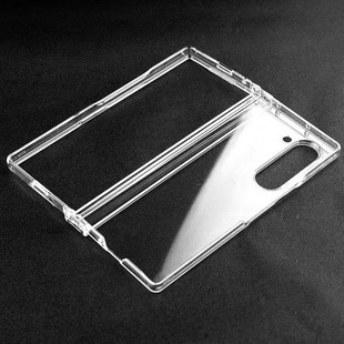 Suitable for Samsung Z Fold6/5 Mobile Phone Case Glossy Three-piece Set Ultra-thin All-inclusive Stranded Foldableing Screen Protective Cover