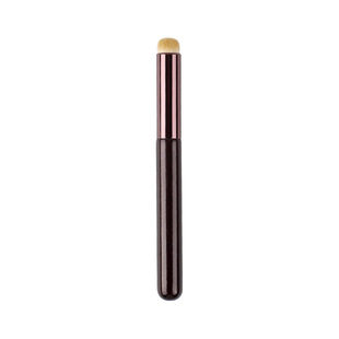 Cross-border Hot Coffee Lip Brush Lipstick Brush Sizzling Round Head Concealer Brush Lip Cosmetic Brush Professional Portable Concealment