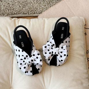 Bohemian Girl Princess Sandals Summer Children Roman Beach Shoes Bow Girl Baby Sandals