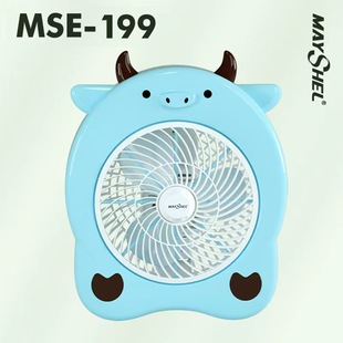 Meishier cartoon fan desktop student dormitory bedside multifunctional Mini small table clip fan gift wholesale