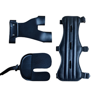 Shooting Archery Bow Arrow Arm Guard Finger Guard Hand Guard suit Factory Direct Supply in stock Guard Hand Guard American Hunting Traditional Bow