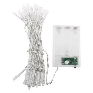 Led solar light string color light string remote control battery box net red room decoration light star wedding atmosphere light