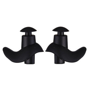 Customized cross-border sound insulation noise reduction waterproof silicone earplugs in stock wholesale small ear canal soft protection swimming earplugs
