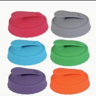 Amazon Cross-border Leak-proof Soft Sealed Silicone Can Lid Beer Bottle Lid Soda Coke Lid Silicone Can Lid
