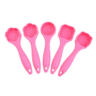 Factory wholesale moon cake mold plastic Chinese cake mold pastry making model Crystal Ice Cream non-stick cake printing mold