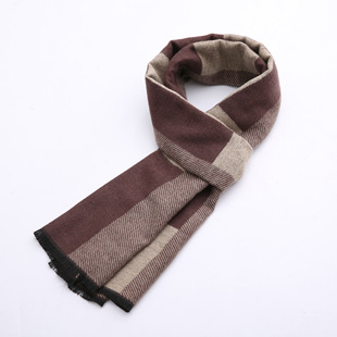 2023 new scarf men's scarf winter versatile Korean style wool-like winter warm high-end gift box for boyfriend