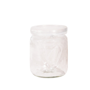 Factory Straight Hair Sealed Yogurt Pudding Cup Transparent Glass Storage Bottle with Lid Mousse Jelly Cup Storage Jar