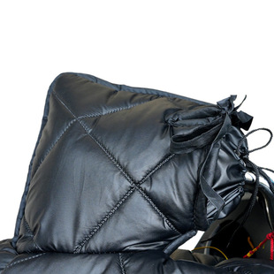 Increased electric car wind shield winter fleece-lined thickened waterproof battery motorcycle suitable for Lvyuan Emma