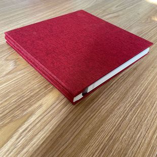 Simple Linen Photo Album Paste Film DIY Creative Couple Romantic Retro Family Graduation Commemorative Handmade Book