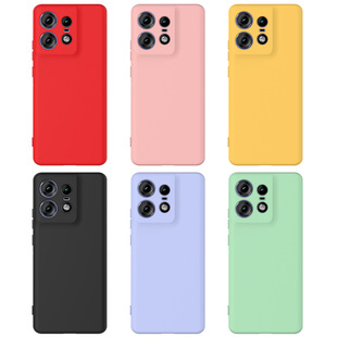 Применимо MOTO edge 50pro твердый жидкий силиконовый чехол для телефона G04 Простой бизнес все включено анти-падение чехол G34