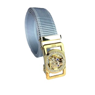 2023 summer business running rivers and lakes men's woven toothless automatic buckle belt wholesale running rivers and lakes stall belt