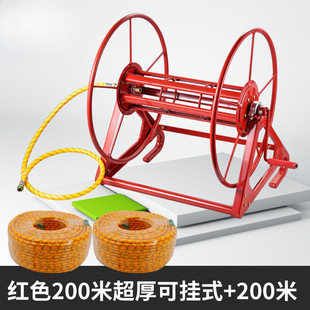 Agricultural hose winding machine trowel automatic pipe winding machine pipe winding machine pipe winding water pipe car storage rack machine high pressure pipe