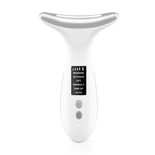 Cross-border new neck beauty instrument multi-color light import warm introduction instrument small iron lifting neck facial beauty instrument