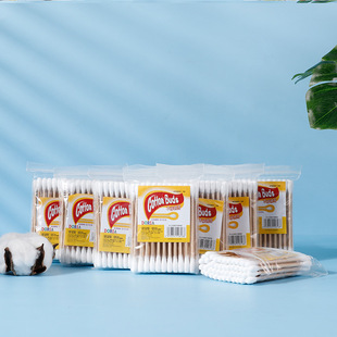 48 cotton swabs bag disposable double-headed cotton swabs household makeup cleaning cotton swabs factory direct sales can send cotton swabs on behalf