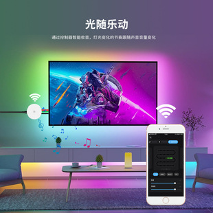 WIFI Bluetooth двухрежимная двухцветная лампа CCT с контроллером интеллектуального времени высокой мощности динамического затемнения APP управления