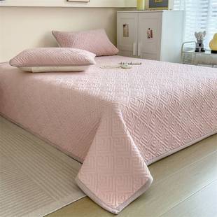 2025 new wash cotton back word pattern cotton bed cover
