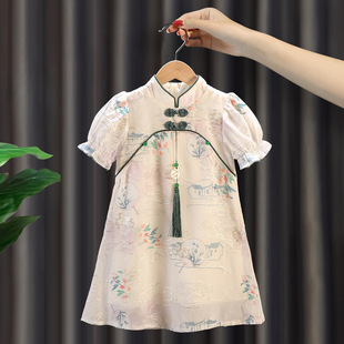 High Quality Pendant for Girls Jiangnan Watertown Hanfu Cheongsam 2023 Summer New Antique Super Immortal