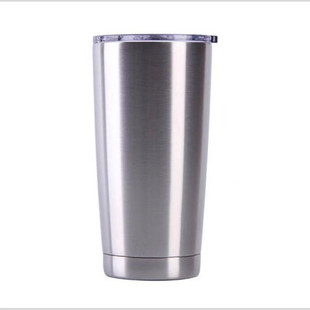 [Spot straight hair] 20oz Car Cup 304 stainless steel spray ice Cup car thermos cup logo wholesale