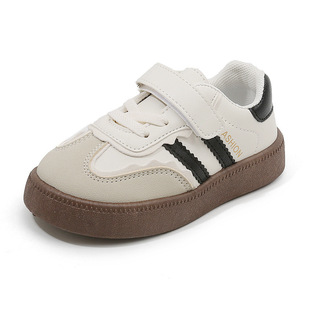 Children's German Training Shoes 2024 Autumn Boys sneaker Casual Board Shoes Girls White Shoes Soft Bottom Baby Forrest Gump Shoes