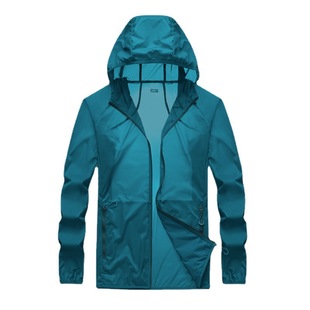 Sunscreen Clothing Thin Breathable Sports Skin Clothing Hooded Coat Outdoor Ice Silk Clothing Men's and Women's Sunscreen Coat Sunshade Shirt
