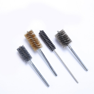 Steel wire pipe brush copper wire pipe brush Silicon Carbide pipe brush nylon wire pipe brush non-standard production
