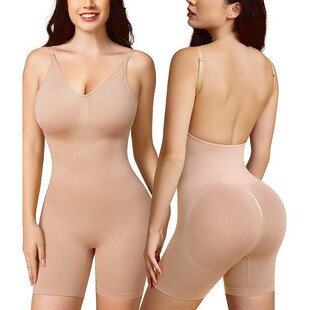Cross-border SHEIN Amazon TEMU Explosions Siaman Body Shaping Clothing Body Sexy Backless Big U Back Base Tunic