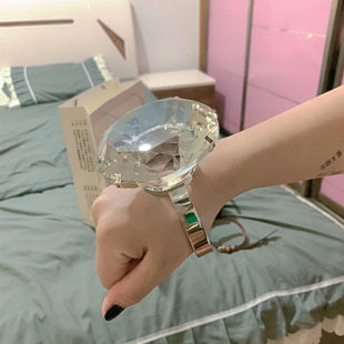 Аутентичные 80MM хрустальные негабаритные бриллиантовые кольца с бриллиантами
