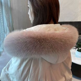 Imitation Fur Collar, Fur Collar, Hat Collar, down Jacket, Fur Accessories, Imitation Fox Hat Strip, Fur Strip, Fake Fur Collar
