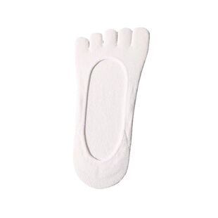 Toe Socks Boat Socks Silicone Silk Yifen Men's Summer Thin Low-cut Invisible Toe Socks Split Toe Socks