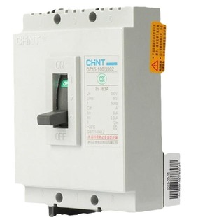 Chint molded case circuit breaker DZ15-100/3 901 100A 63A40A32A high-power main gate distribution box