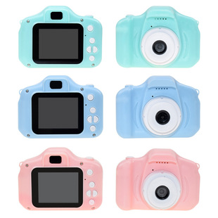 x2 HD children's digital camera cartoon camera cross-border portable SLR camera gift toy manufacturers wholesale