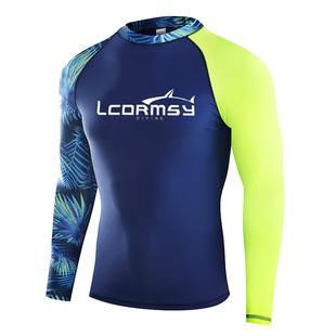Men's Swimsuit suit Hot Spring Swimsuit Men's Swimming Top Anti-embarrassment Swim Trunks Quick-drying Professional Diving Suit
