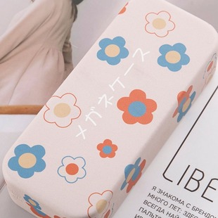 Japanese Style Pressure-proof Girl's Heart Artistic Cute Glasses Case Portable Women's Storage High-end Glasses Case Cartoon High-value