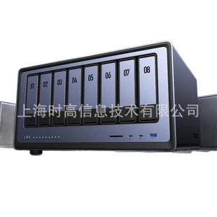 Зеленый сетевой сервер хранения DXP8800 NAS 8 бит частного облачного хранилища двойной 10G интерфейс