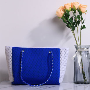 Large capacity European and American EVA beach bag for outdoor leisure ladies shoulder bag Foreign Trade spot tote bag