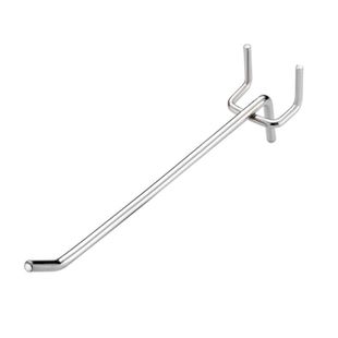 50 Plates Hook Accessories Convenience Store Supermarket Display Hook Hole Board Hook Three Legs Hook Hole Board Accessories