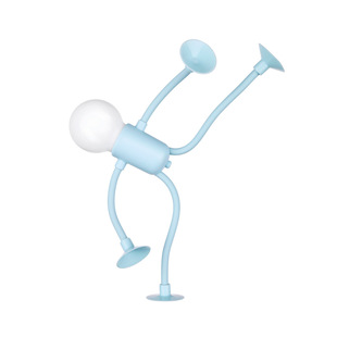 Cross-border NEW Sports Master Ornaments Cute Fun Bulb Nightlight Sucker Varied Shaped Funny Decompression Ornaments