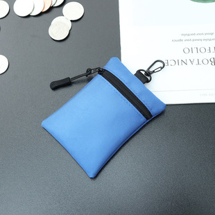 Unisex Multifunctional Oxford Cloth Wallet Outdoor Waterproof Mini Tactical Bag Daily Key Storage Bag Small