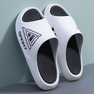 Slippers Men's Summer Outer Wear Home Shit Feeling Bathroom Non-slip Thick Bottom Men's Internet-famous Sports Sandals for Couple
