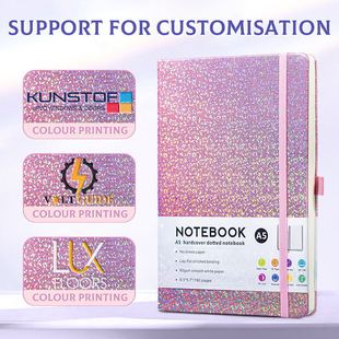 Cross-Border Strap A5 Creative Notebook Elastic Band Notepad Student Office Diary Custom Logo