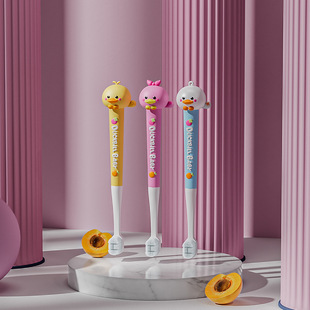 orc children's ten thousand hair toothbrush soft hair round rolling shape student small head toothbrush single pack maternal and child daily necessities