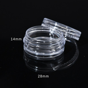 Nail jewelry storage box 24/12/7/6 transparent plastic box jewelry box storage box