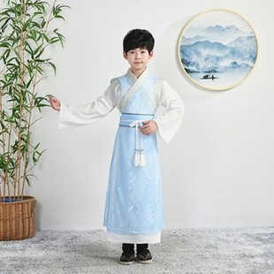 Детский костюм Hanfu Классическая танцевальная юбка в национальном стиле