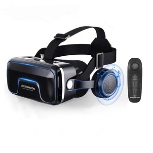 Thousand magic six generation vr glasses 3D virtual reality G04E/A VR game console headset mobile phone game handle