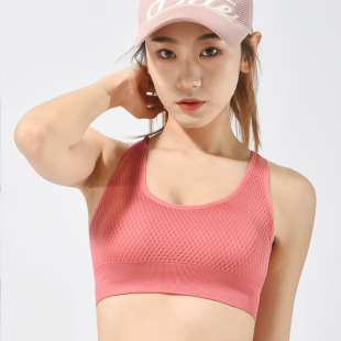 Cross-border New Yoga Running Fitness Sports Bra Women's Beautiful Back Shockproof No Steel Ring High Elastic Quick-drying Sports Underwear