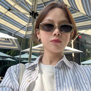 Ву Xiaoli же стиль U-образный глянцевый уха шпильки простой стиль модный простой охраны окружающей среды латунь Металл Серебро иглы серьги