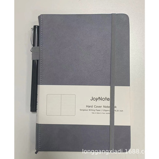 Factory direct hardcover leather notebook with pen buckle